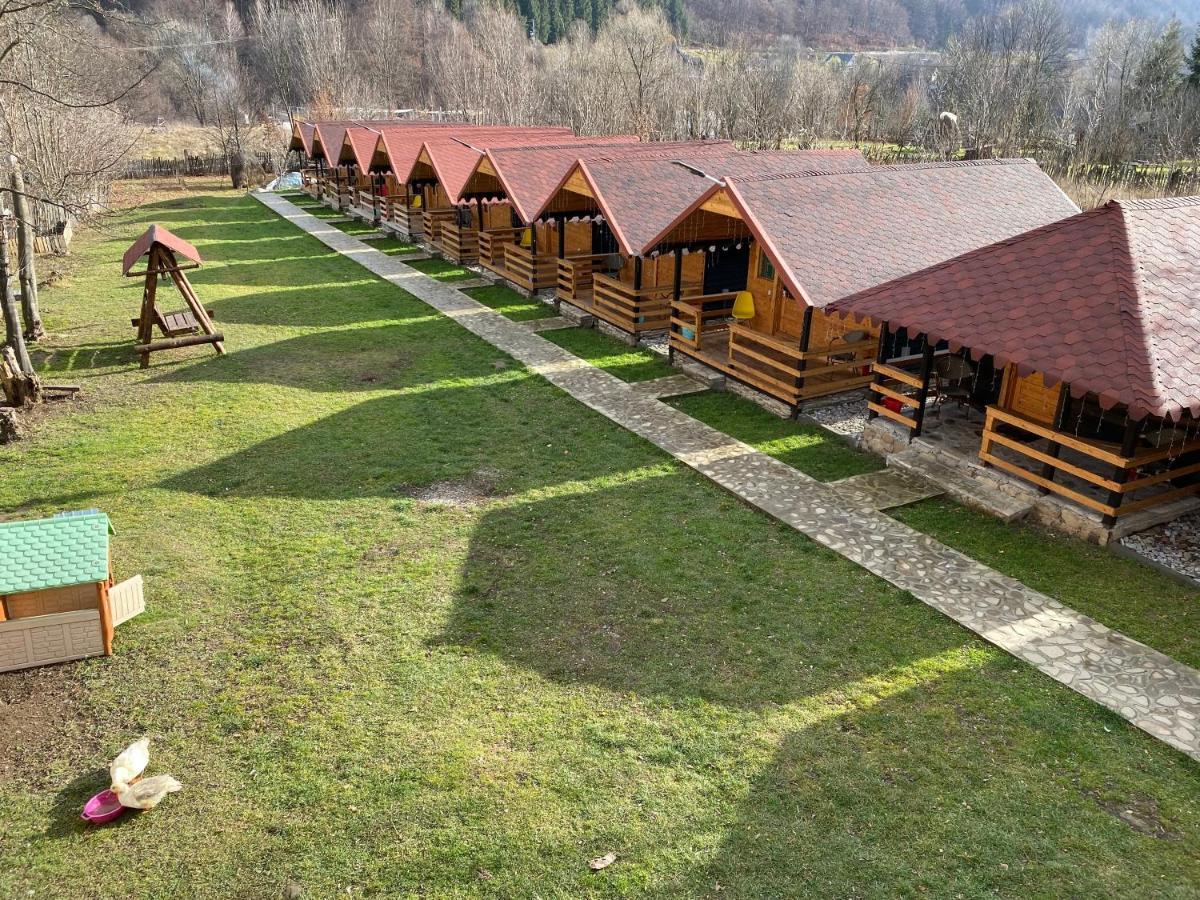 Ferienwohnung Casutele Doftanei Teşila Exterior foto