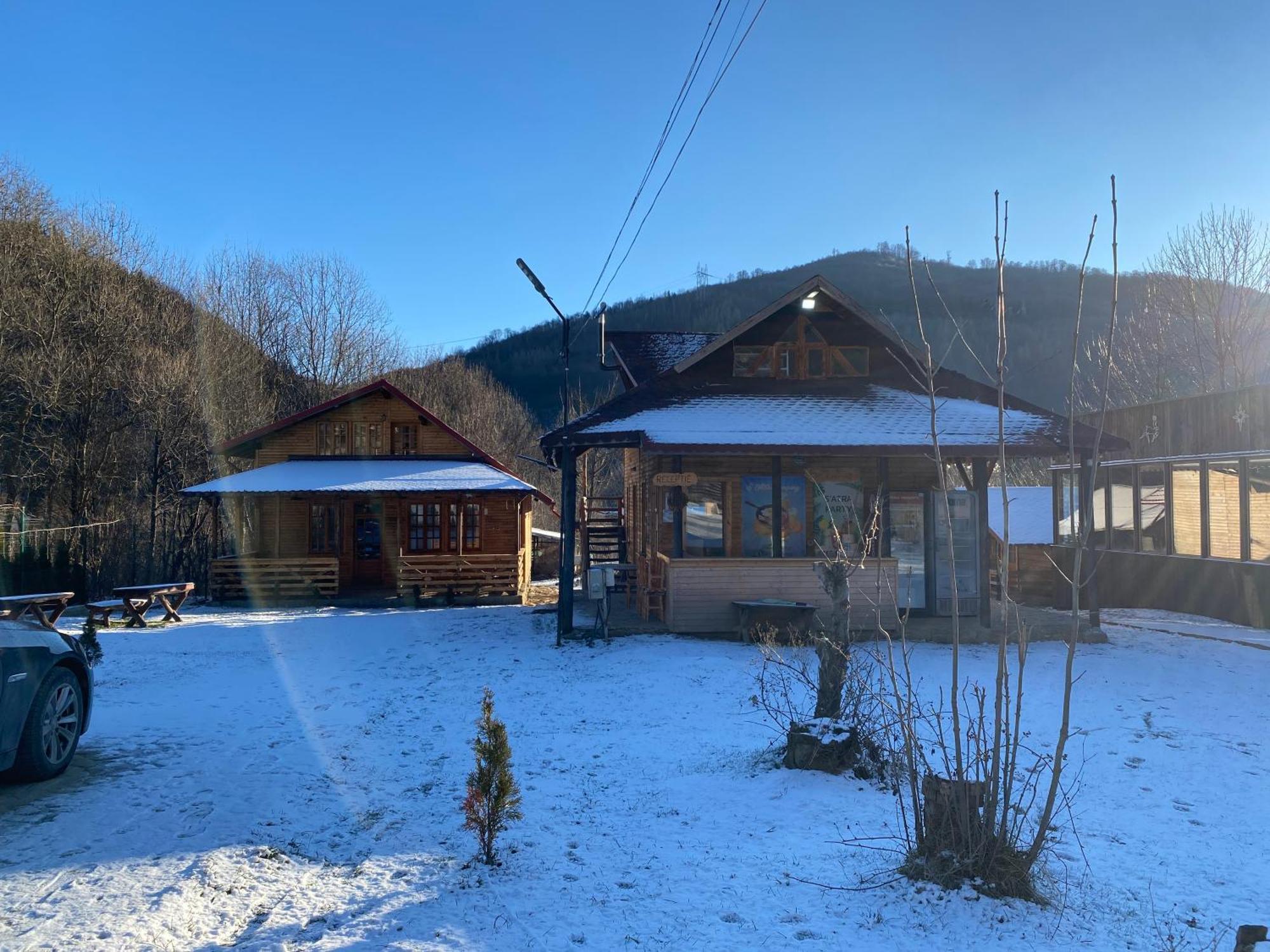 Ferienwohnung Casutele Doftanei Teşila Exterior foto