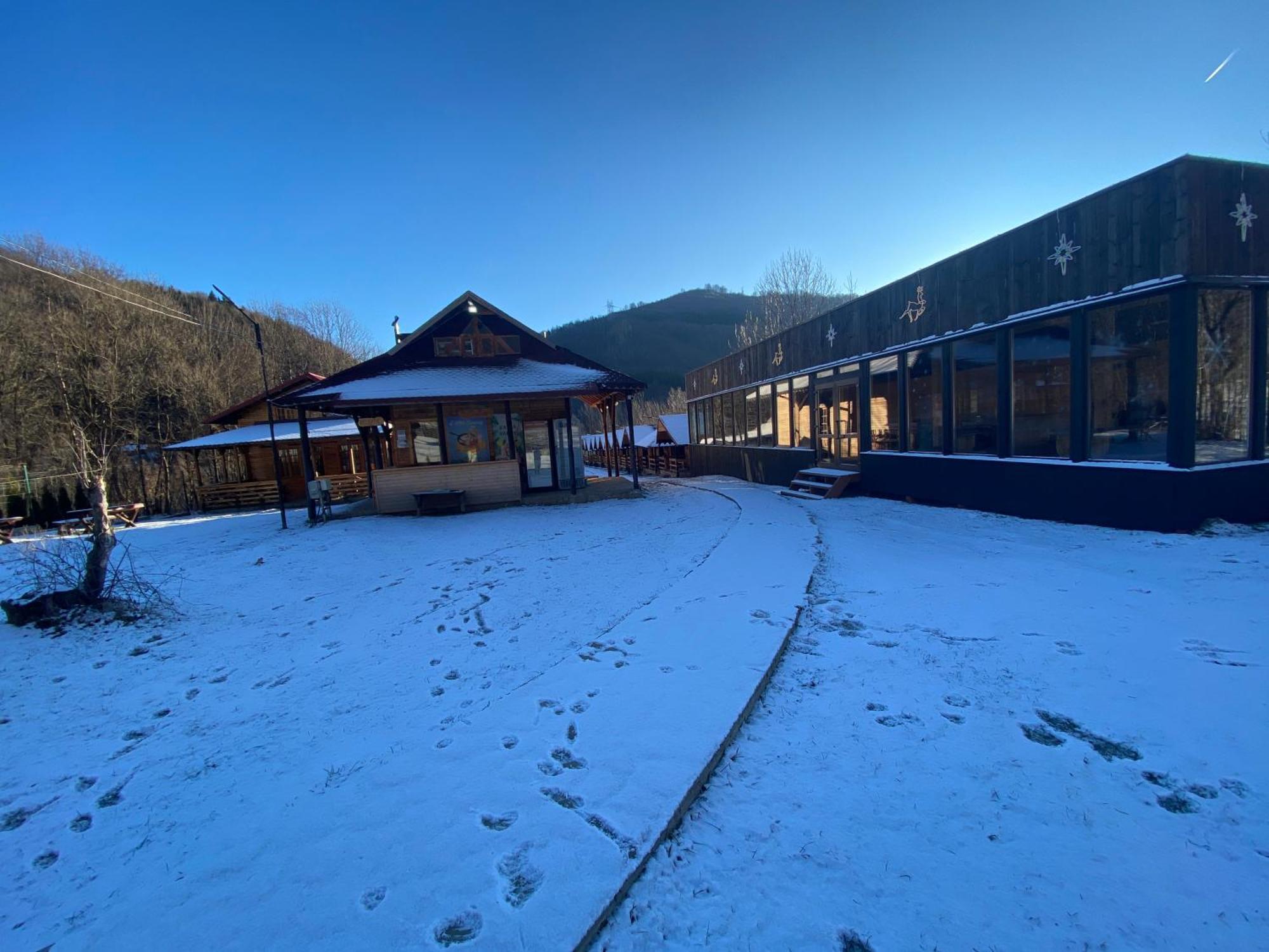 Ferienwohnung Casutele Doftanei Teşila Exterior foto